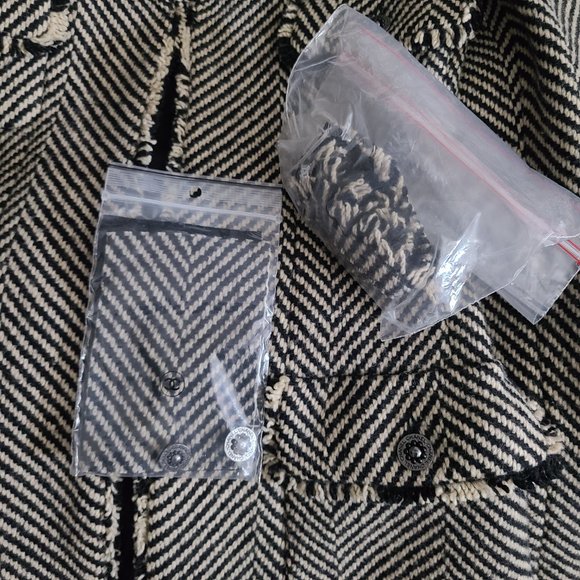 CHANEL 34 Runway Herringbone Wool Blazer ASO KATE MOSS - Picture 13 of 16